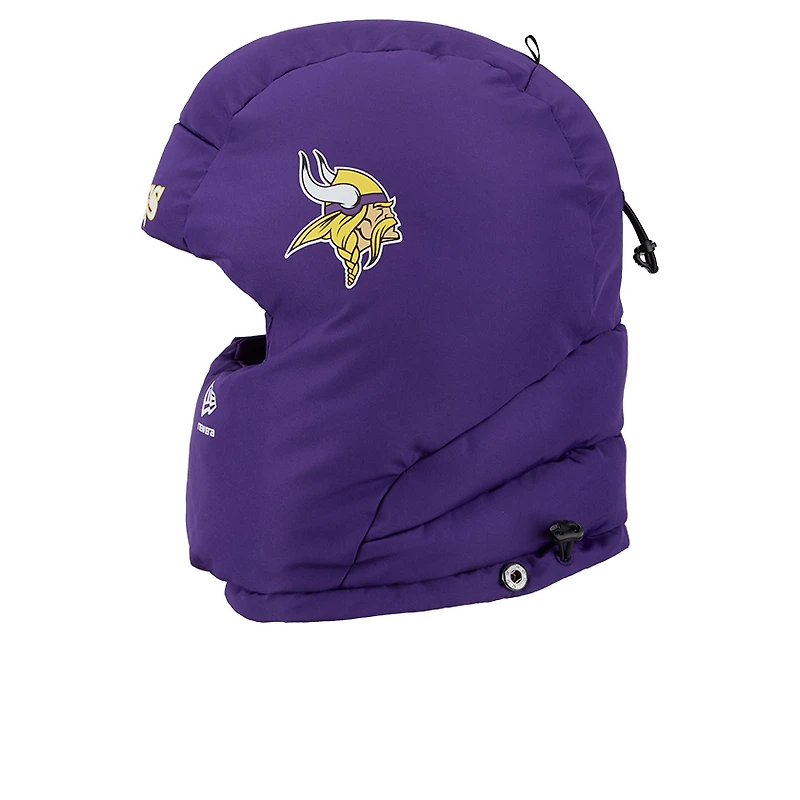 Cagoule matelassée violette New Era Minnesota Vikings pour homme