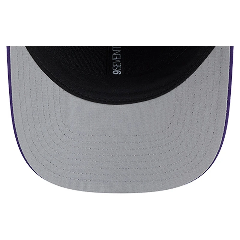 Men's New Era Purple Minnesota Vikings Script 9SEVENTY Adjustable Hat