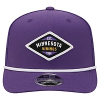 Men's New Era  Purple Minnesota Vikings Team 9SEVENTY Adjustable Hat