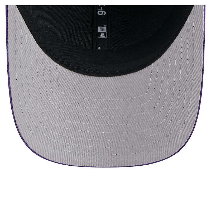 Casquette ajustable 9FORTY M-Crown violette pour homme, collection équipe des Vikings du Minnesota, New Era