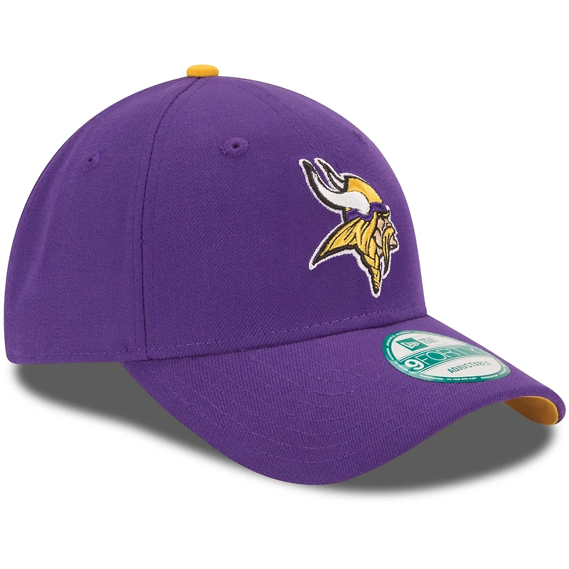 Men's New Era Purple Minnesota Vikings The League 9FORTY Adjustable Hat