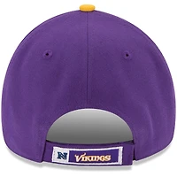 Men's New Era Purple Minnesota Vikings The League 9FORTY Adjustable Hat