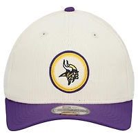 Men's New Era  Stone Minnesota Vikings  Loyal Corduroy 9SEVENTY Adjustable Hat