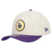 Men's New Era  Stone Minnesota Vikings  Loyal Corduroy 9SEVENTY Adjustable Hat