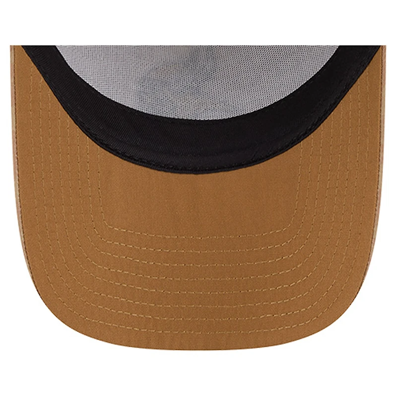 Casquette ajustable 9FORTY pour homme New Era, couleur beige, motif camouflage blé des Vikings du Minnesota