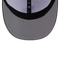 Casquette snapback New Era blanche et noire Minnesota Vikings 2026 NFL Draft 9FIFTY pré-courbée pour homme