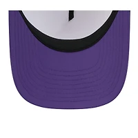 Men's New Era  White/Purple Minnesota Vikings 2025 NFL Training Camp A-Frame 9FORTY Adjustable Hat