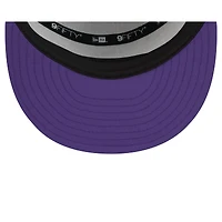 Men's New Era  White/Purple Minnesota Vikings 2025 NFL Training Camp Split Panel 9FIFTY Snapback Hat