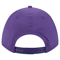 Casquette ajustable New Era blanche/violette pour homme, style A-Frame, style Adventure Gradient 9FORTY M-Crown, Vikings du Minnesota