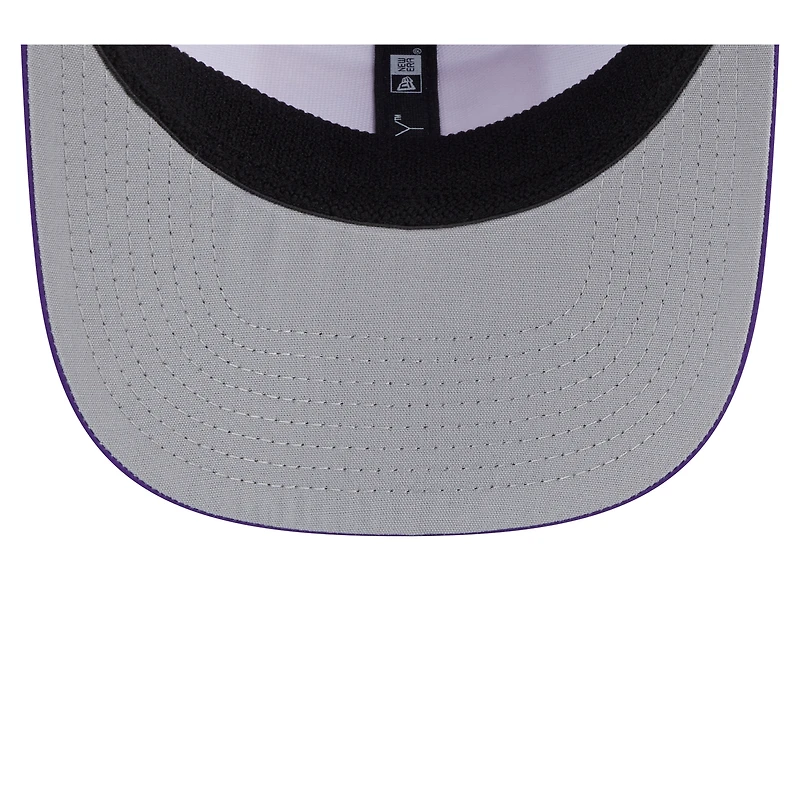 Casquette ajustable 9SEVENTY blanche/violette des Vikings du Minnesota de New Era pour homme