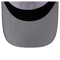 Men's New Era White/Purple Minnesota Vikings Patch 39THIRTY A-Frame M-Crown Perforated Flex Hat