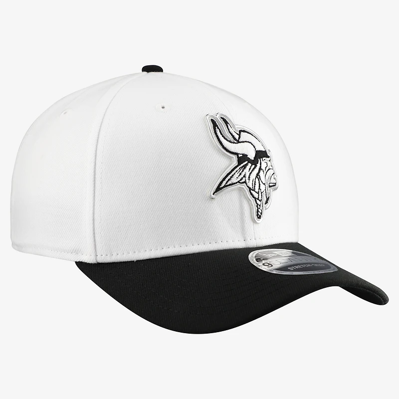Men's New Era  White Minnesota Vikings 2026 NFL Draft 9SEVENTY COOLERA Adjustable Hat