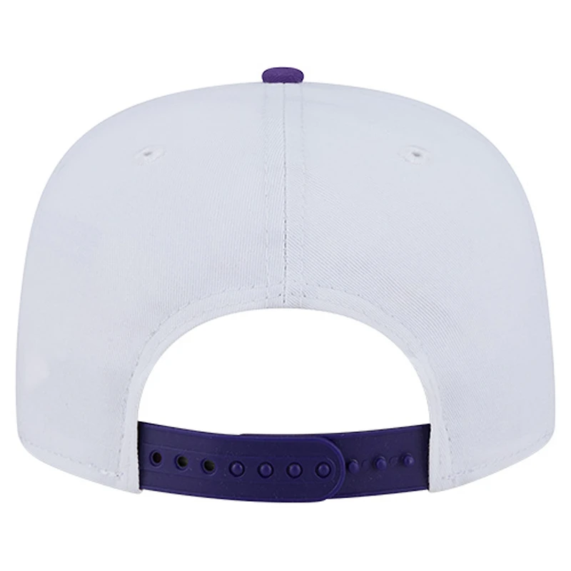 Casquette ajustable New Era blanche Minnesota Vikings Argyle 19TWENTY pour homme