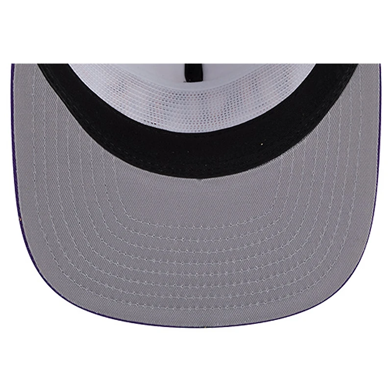 Casquette ajustable New Era blanche Minnesota Vikings Argyle 19TWENTY pour homme