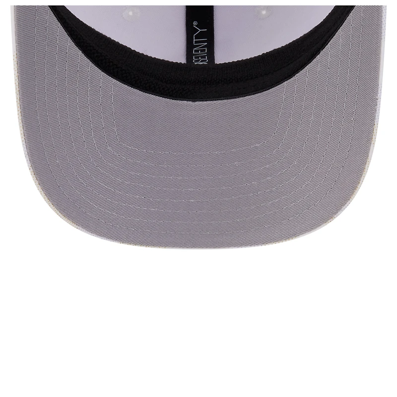 Men's New Era  White Minnesota Vikings Camo Rope 9SEVENTY Adjustable Hat