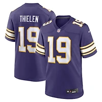 Maillot Alternate Game Player des Vikings du Minnesota Adam Thielen pour Homme Nike Violet