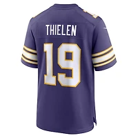 Maillot Alternate Game Player des Vikings du Minnesota Adam Thielen pour Homme Nike Violet
