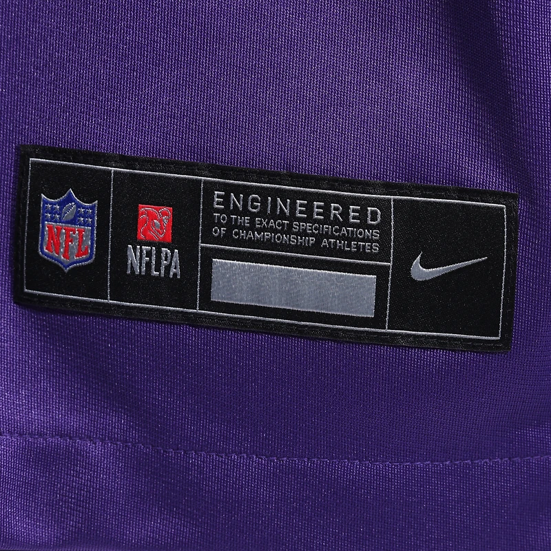 Men's Nike Adrian Peterson Purple Minnesota Vikings Alternate 2 Classic Retired Game Jersey
