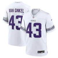 Maillot de match alternatif Nike Andrew Van Ginkel pour hommes des Vikings du Minnesota, blanc