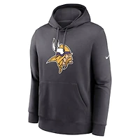 Sweat à capuche violet Nike pour homme avec logo du club Primetime des Minnesota Vikings