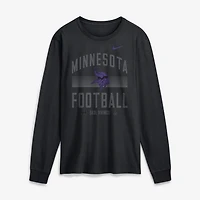 Men's Nike Black Minnesota Vikings Essential Long Sleeve T-Shirt