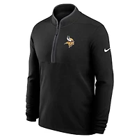 Men's Nike Black Minnesota Vikings Lightweight Victory Dri-FIT Half-Zip Pullover