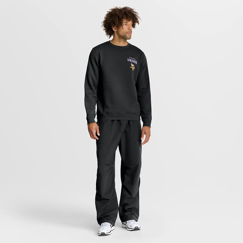 Sweat-shirt en molleton Nike noir Minnesota Vikings Primetime Club pour homme