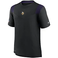 Men's Nike Black Minnesota Vikings Sideline Player UV Performance T-Shirt
