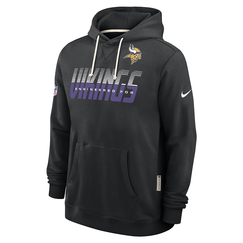 Men's Nike Purple Minnesota Vikings Sideline Standard Issue Dri-FIT Hoodie