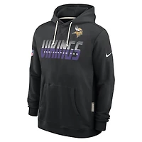 Men's Nike Purple Minnesota Vikings Sideline Standard Issue Dri-FIT Hoodie