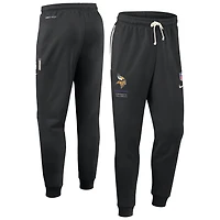 Pantalon Nike Dri-FIT Sideline Standard Issue noir pour homme, Minnesota Vikings, modèle Issue.
