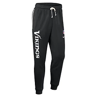 Pantalon fuselé Nike noir Minnesota Vikings Sideline Standard Issue Ground Game Dri-FIT pour homme