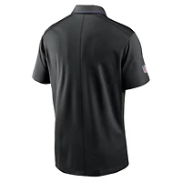 Men's Nike Black Minnesota Vikings Sideline Victory Performance Polo