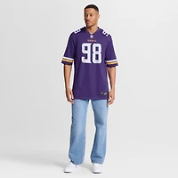 Men's Nike Bo Richter  Purple Minnesota Vikings Team Game Jersey