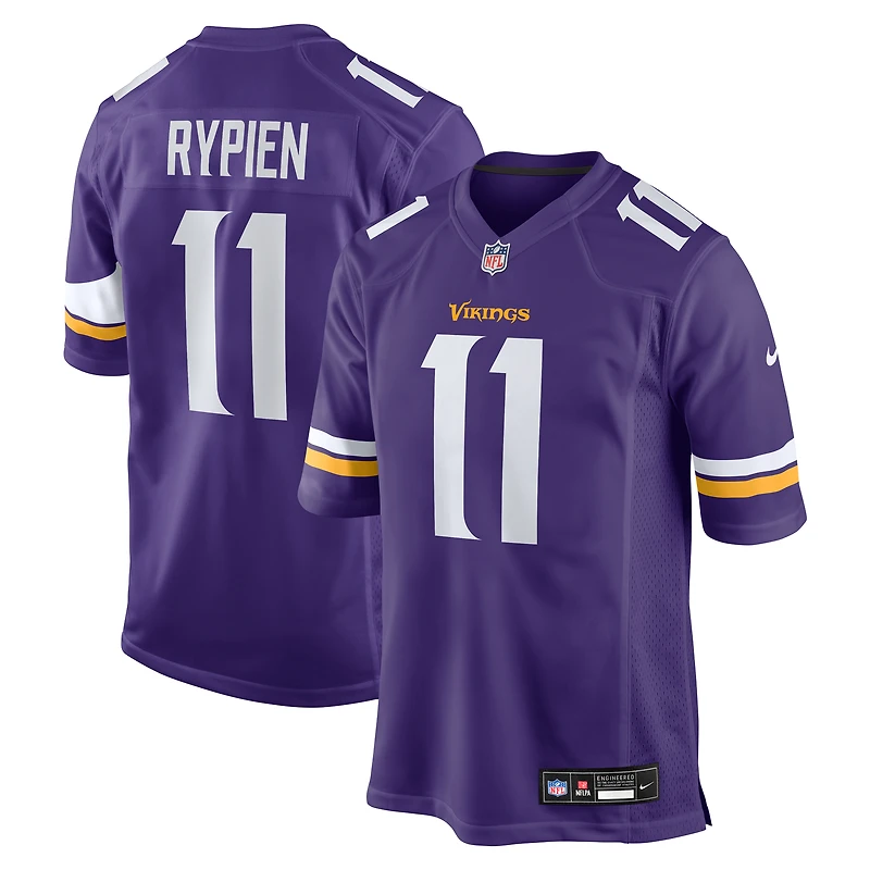 Men's Nike Brett Rypien  Purple Minnesota Vikings Team Game Jersey