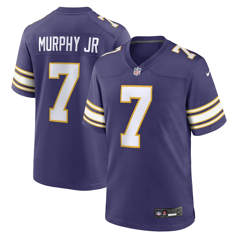 Maillot Nike Byron Murphy Jr. violet pour homme des Vikings du Minnesota (match alternatif)
