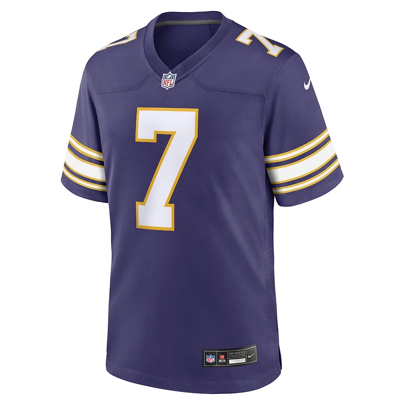 Maillot Nike Byron Murphy Jr. violet pour homme des Vikings du Minnesota (match alternatif)