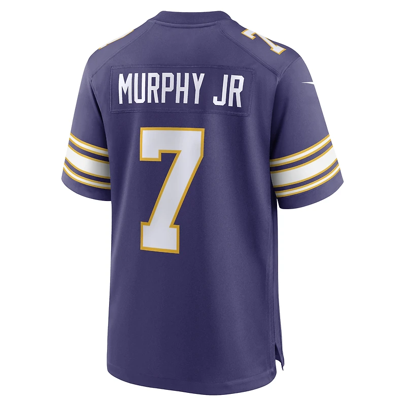 Maillot Nike Byron Murphy Jr. violet pour homme des Vikings du Minnesota (match alternatif)