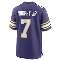 Maillot Nike Byron Murphy Jr. violet pour homme des Vikings du Minnesota (match alternatif)