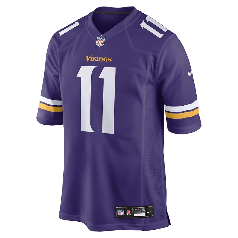 Maillot Nike Carson Wentz violet pour homme des Vikings du Minnesota