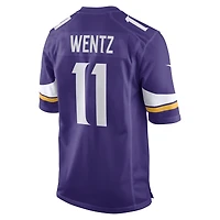 Maillot Nike Carson Wentz violet pour homme des Vikings du Minnesota