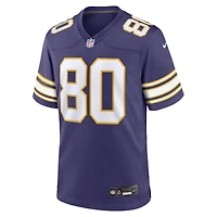 Maillot Nike Cris Carter violet pour homme, joueur retraité des Vikings du Minnesota, match alternatif