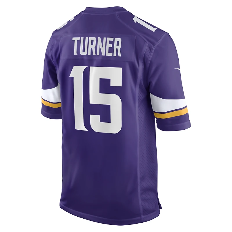 Men's Nike Dallas Turner White Minnesota Vikings Alternate Game Jersey