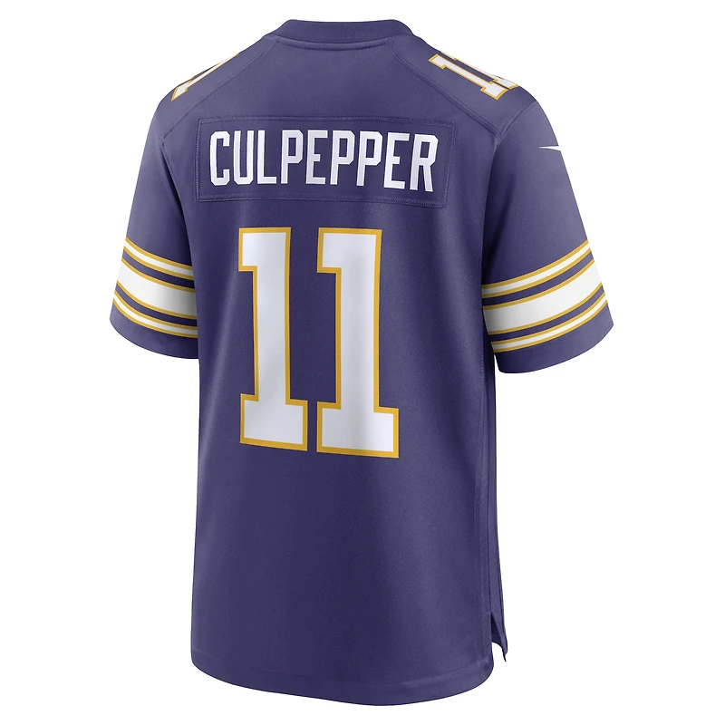 Maillot de joueur retraité Nike Daunte Culpepper violet pour homme des Vikings du Minnesota