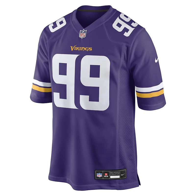 Maillot Nike Elijah Williams violet pour homme des Vikings du Minnesota