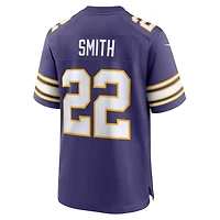 Maillot de jeu joueur classique Nike Harrison Smith violet Minnesota Vikings pour hommes