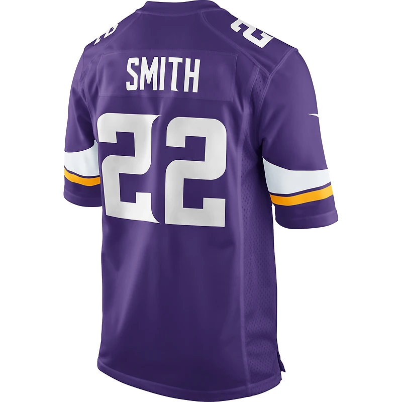 Maillot de match Nike Harrison Smith violet Minnesota Vikings pour hommes