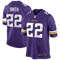 Maillot de match Nike Harrison Smith violet Minnesota Vikings pour hommes
