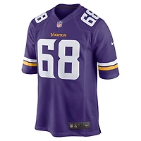 Men's Nike Henry Byrd  Purple Minnesota Vikings Team Game Jersey