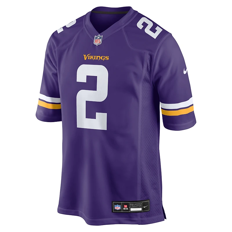 Men's Nike Isaiah Rodgers  Purple Minnesota Vikings Team Game Jersey